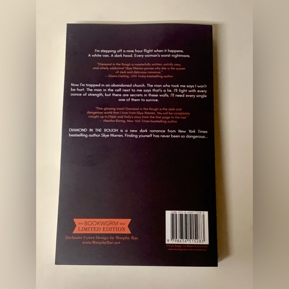 Bookworm Limited Edition DIAMOND IN THE ROUGH Signed by Skye Warren - Picture 7 of 13